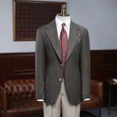 Isir Honour шерстяной пиджак — зелёный