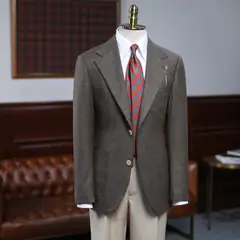 Isir Honour шерстяной пиджак — зелёный