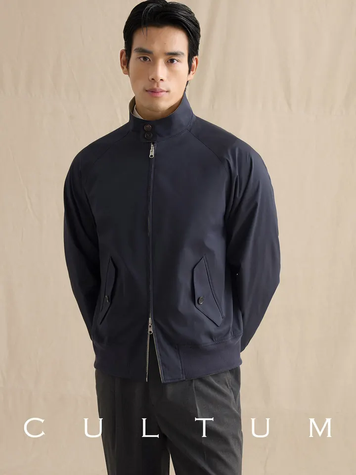 Cultum двусторонняя куртка Harrington — тёмно-синяя