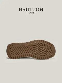 Hautton Jeans замшевые кроссовки — бежевые