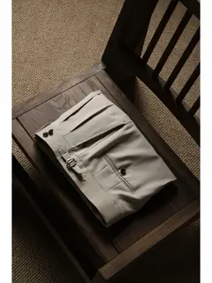 Ugentle шерстяные брюки — бежевые