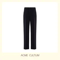 Acme Cultum брюки из шерсти и хлопка — тёмно-синие