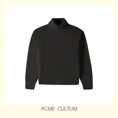 Acme Cultum шерстяная водолазка — чёрная
