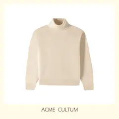 Acme Cultum шерстяная водолазка — белая